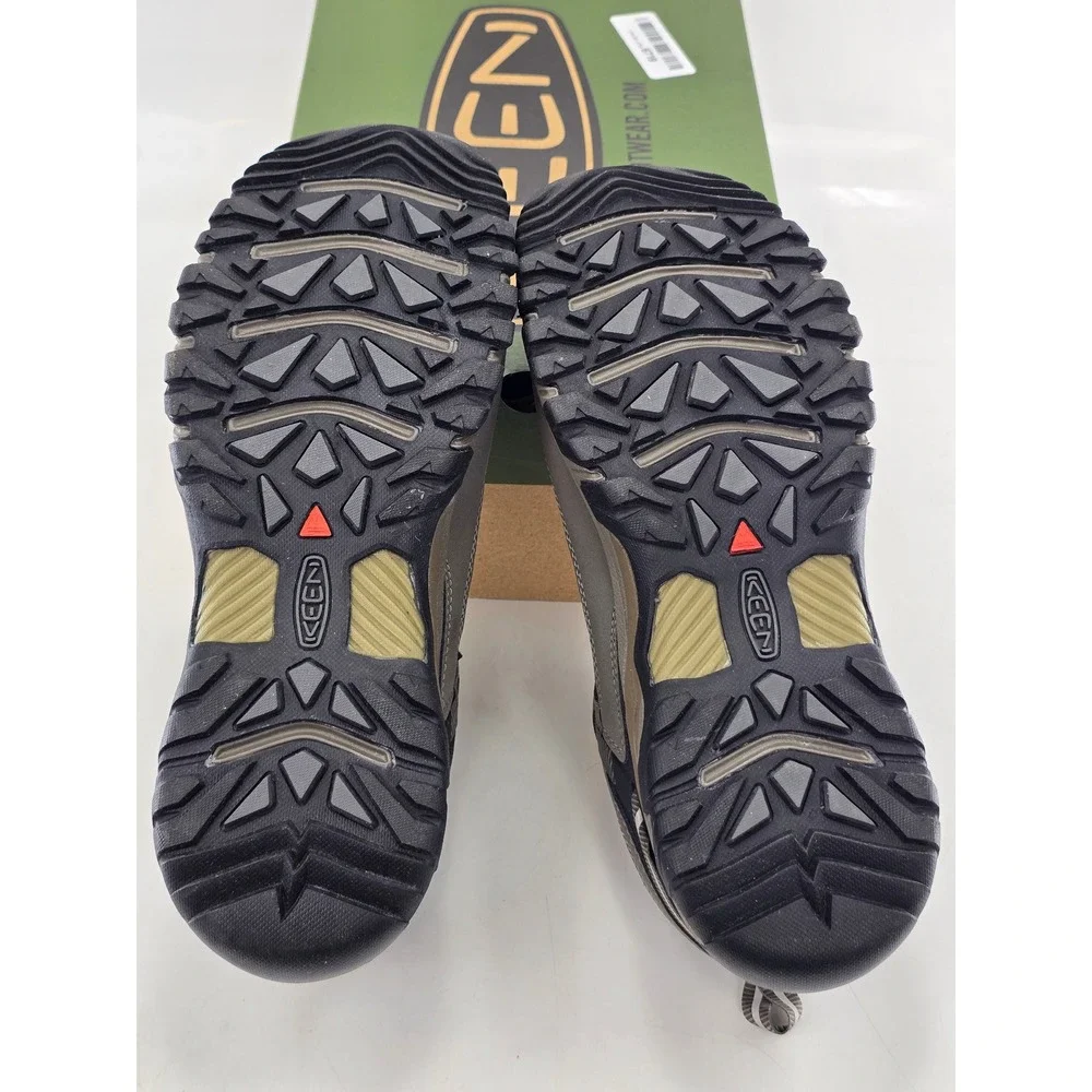Keen Targhee III WP Wide Mens 11.5 Bungee Cord Black Hiking Shoes - Excellent